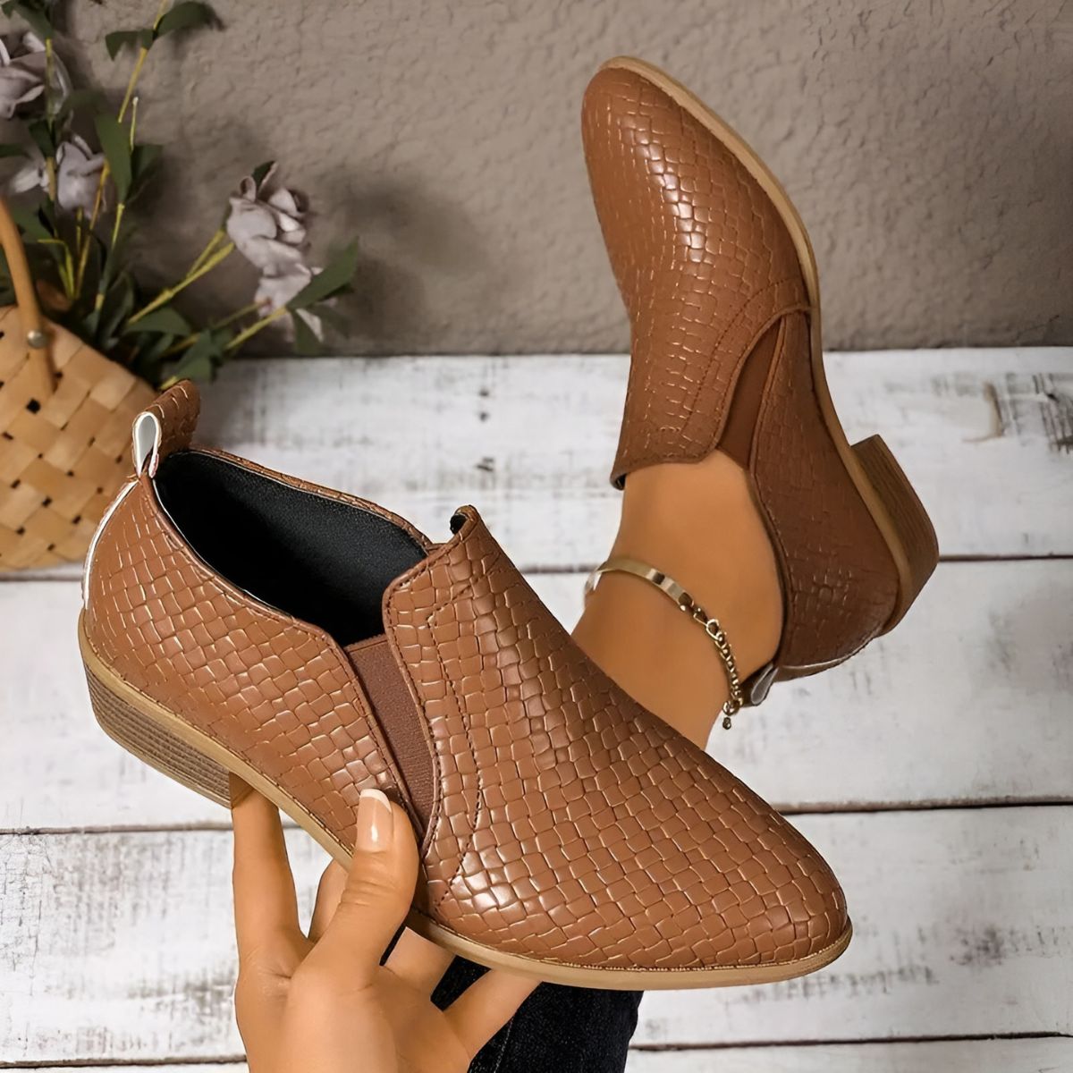 Alexia™ | Zapatos Oxford ortopédicos de cuero