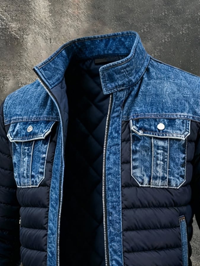 Lorenzo | Chaqueta denim de doble capa