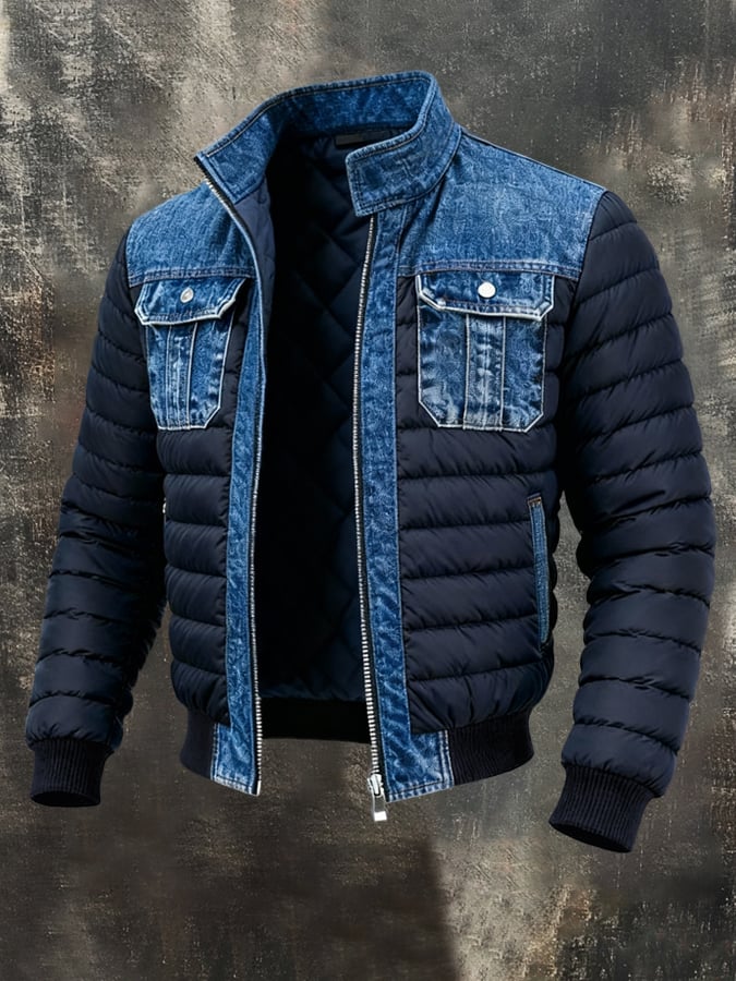 Lorenzo | Chaqueta denim de doble capa