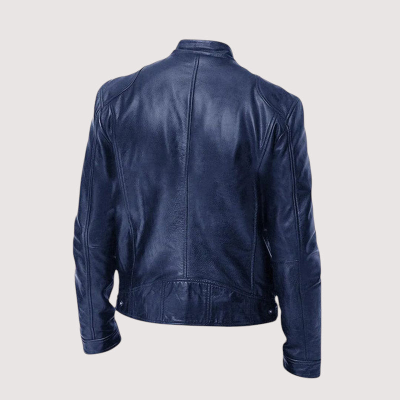 Miguel™ | Chaqueta de cuero vegano elegante para hombre