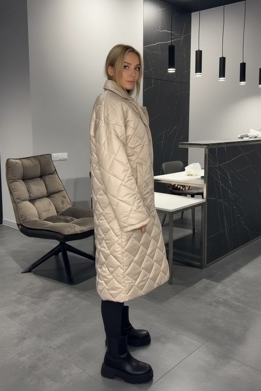 Valentina | Abrigo premium con estampado de leopardo