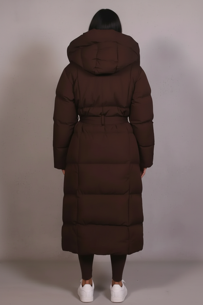 Elize | Abrigo acolchado largo premium