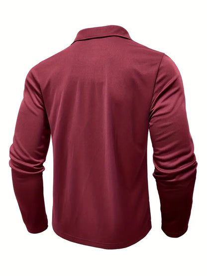 Luis | Polo de manga larga para hombre