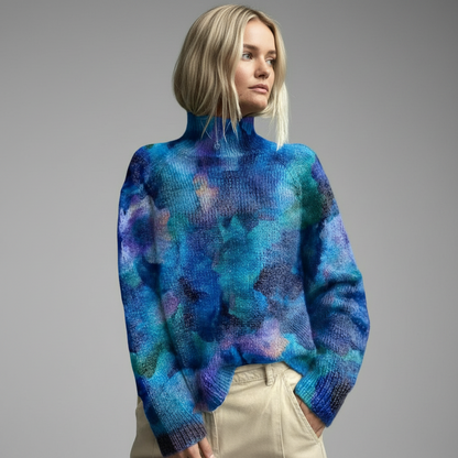 Astrid | Jersey de cuello alto cálido y elegante