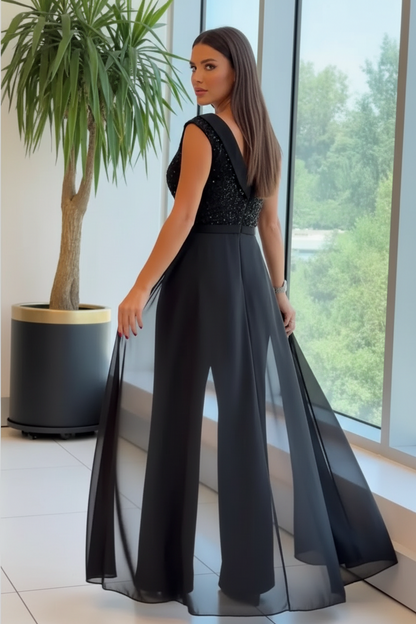 Valeria | Mono sin mangas con estilo elegante